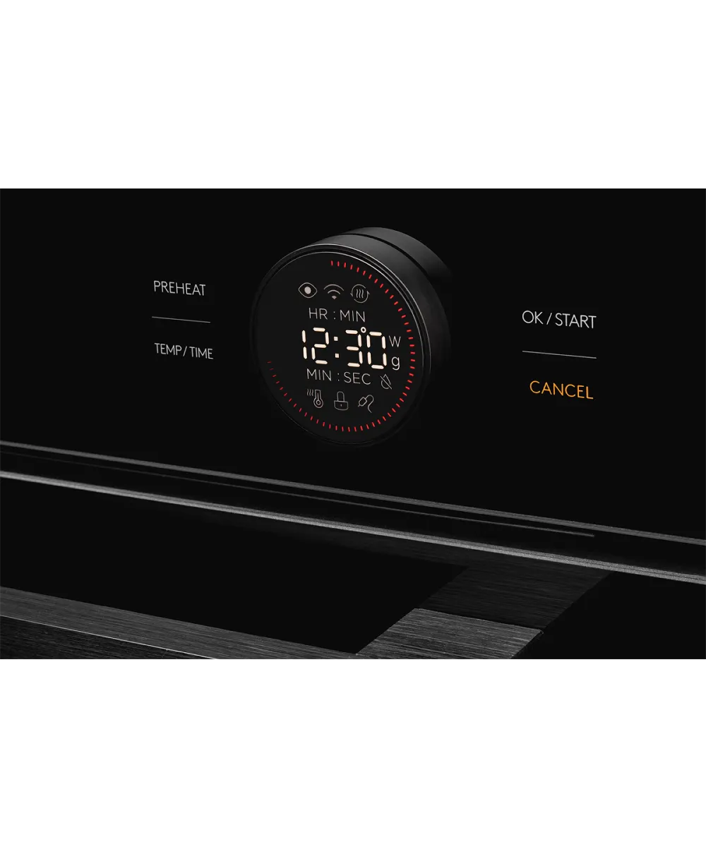 картинка Электрический духовой шкаф с функцией СВЧ Kuppersberg KMW 612 Black 