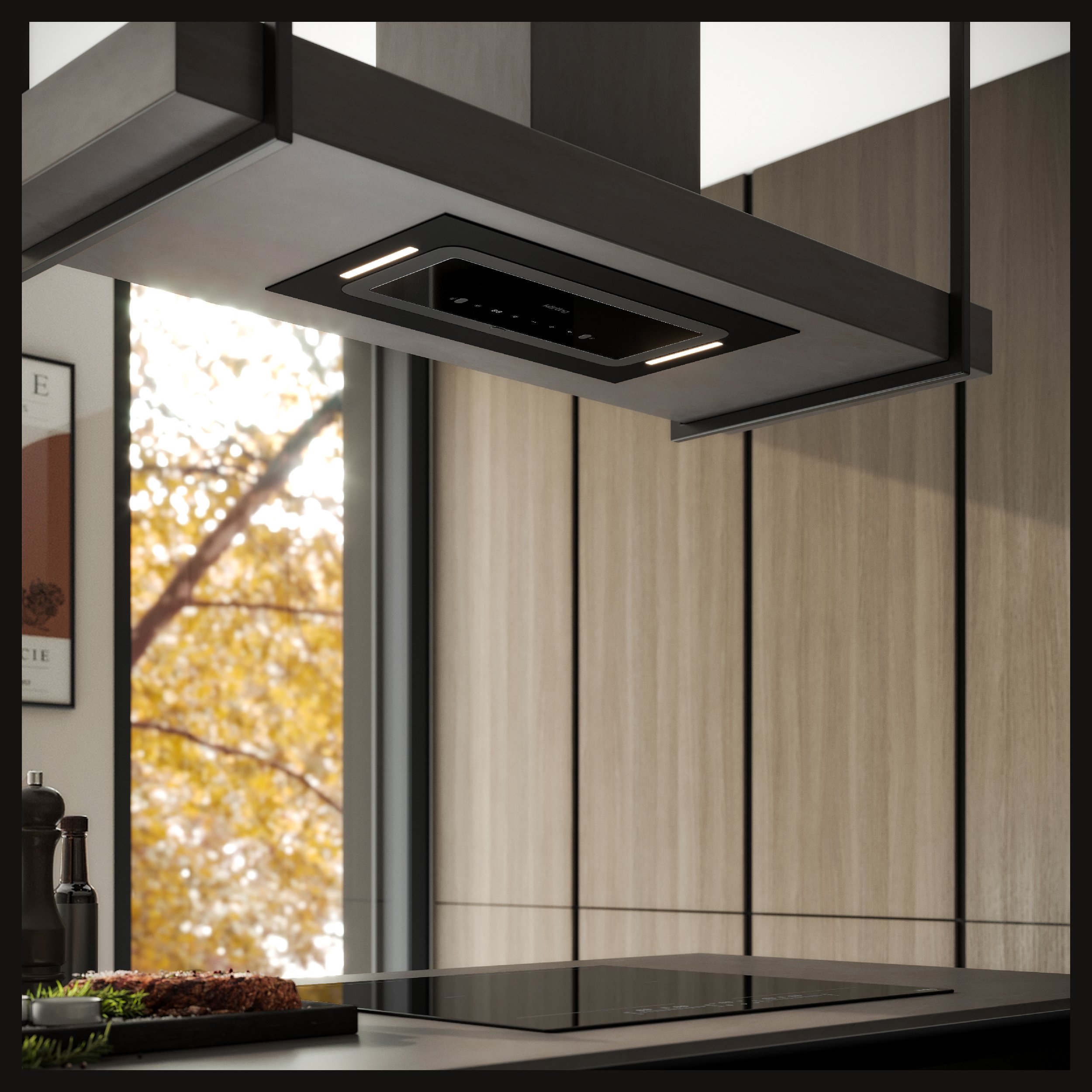 картинка Кухонная вытяжка Korting KHI 6099 ICGN 