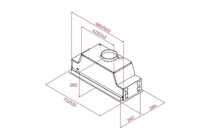 картинка Кухонная вытяжка Teka GFL 57760 EOS IX 