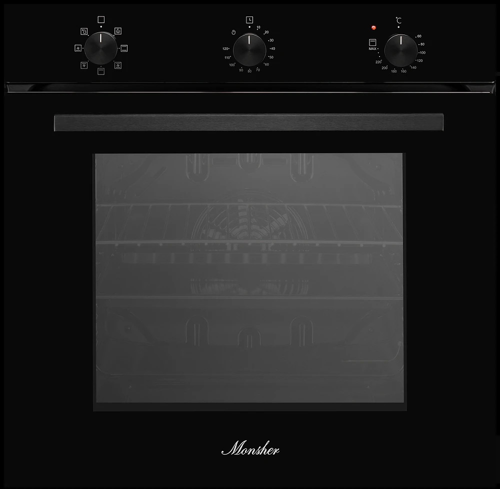 картинка Электрический духовой шкаф Monsher MOE 6006 NOIR 