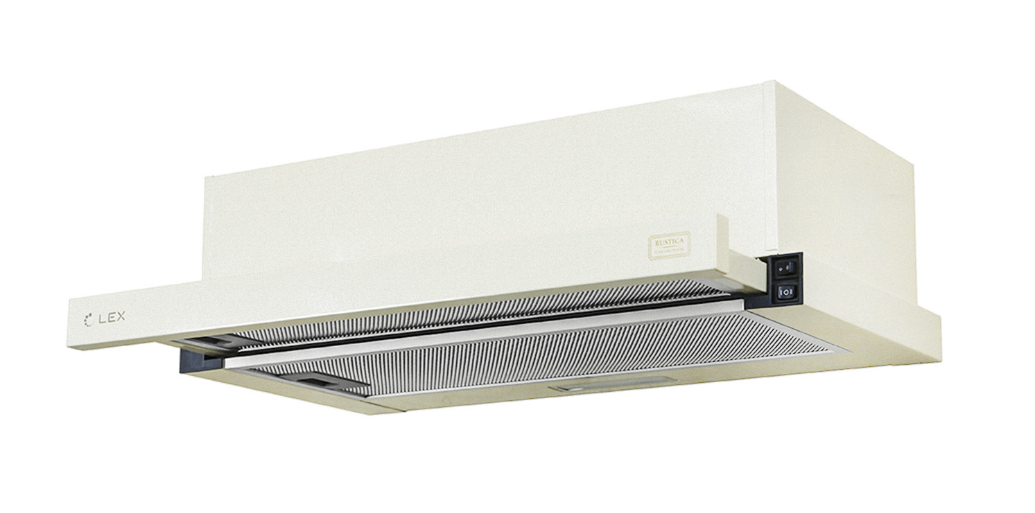 картинка Кухонная вытяжка Lex HUBBLE 2M 600 IVORY LIGHT 