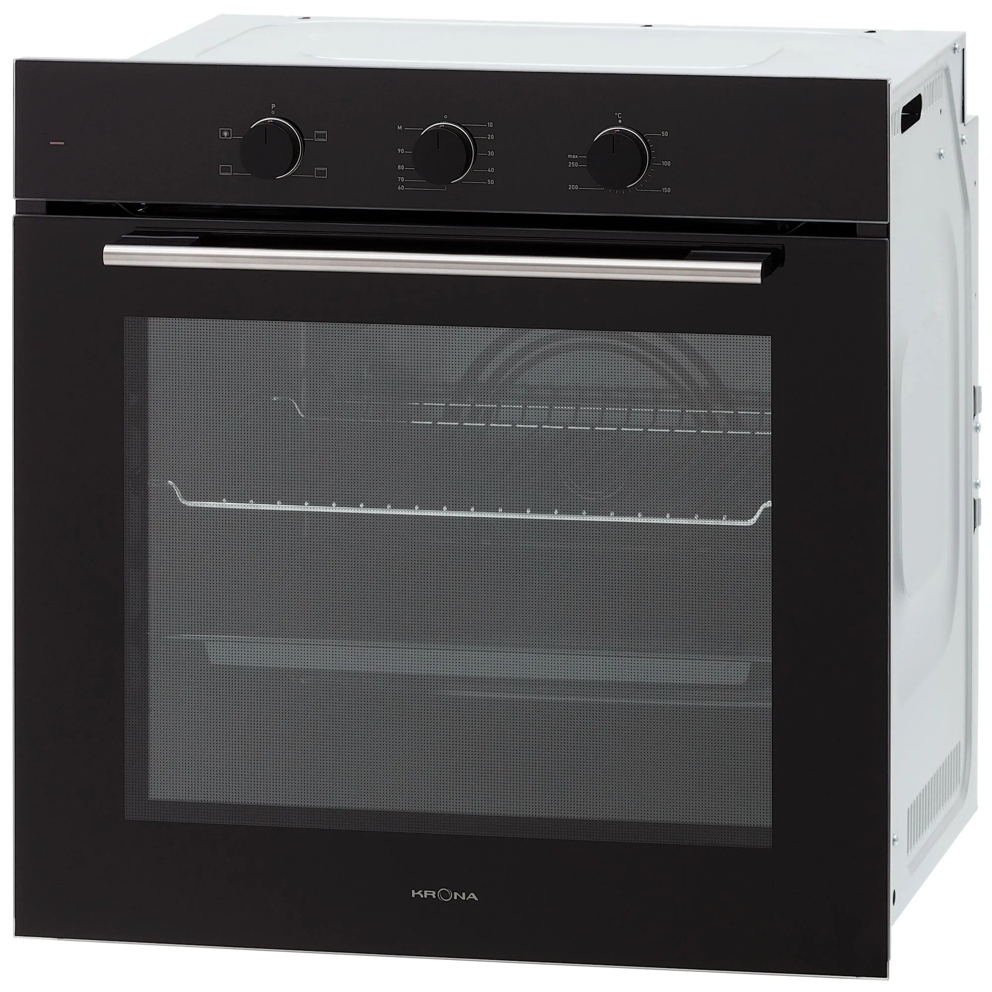 картинка Электрический духовой шкаф Krona ELEMENT 60 BL черный 