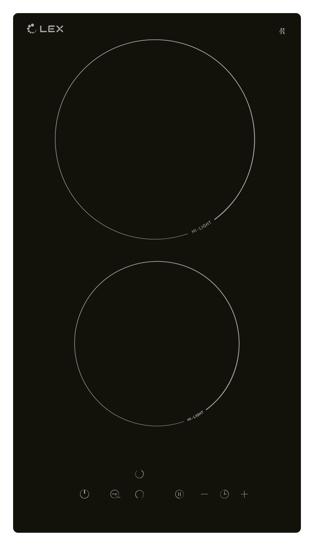 картинка Варочная панель Lex EVH 320B BL 