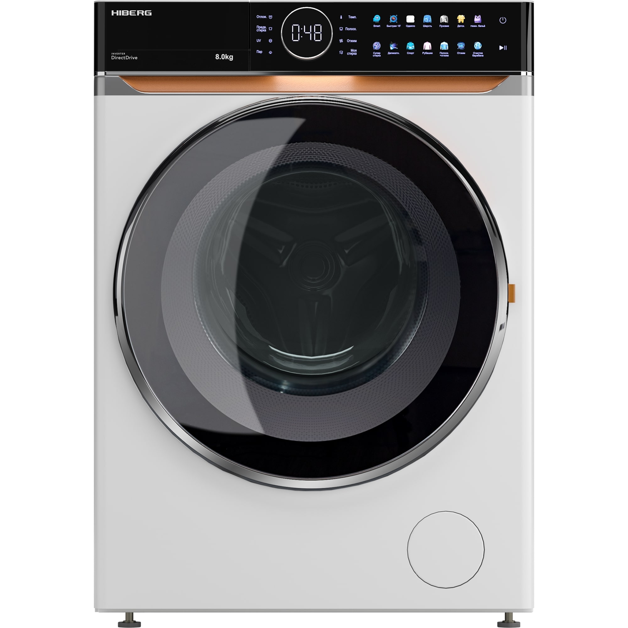 картинка Стиральная машина Hiberg I-DDQ10 - 814 W 