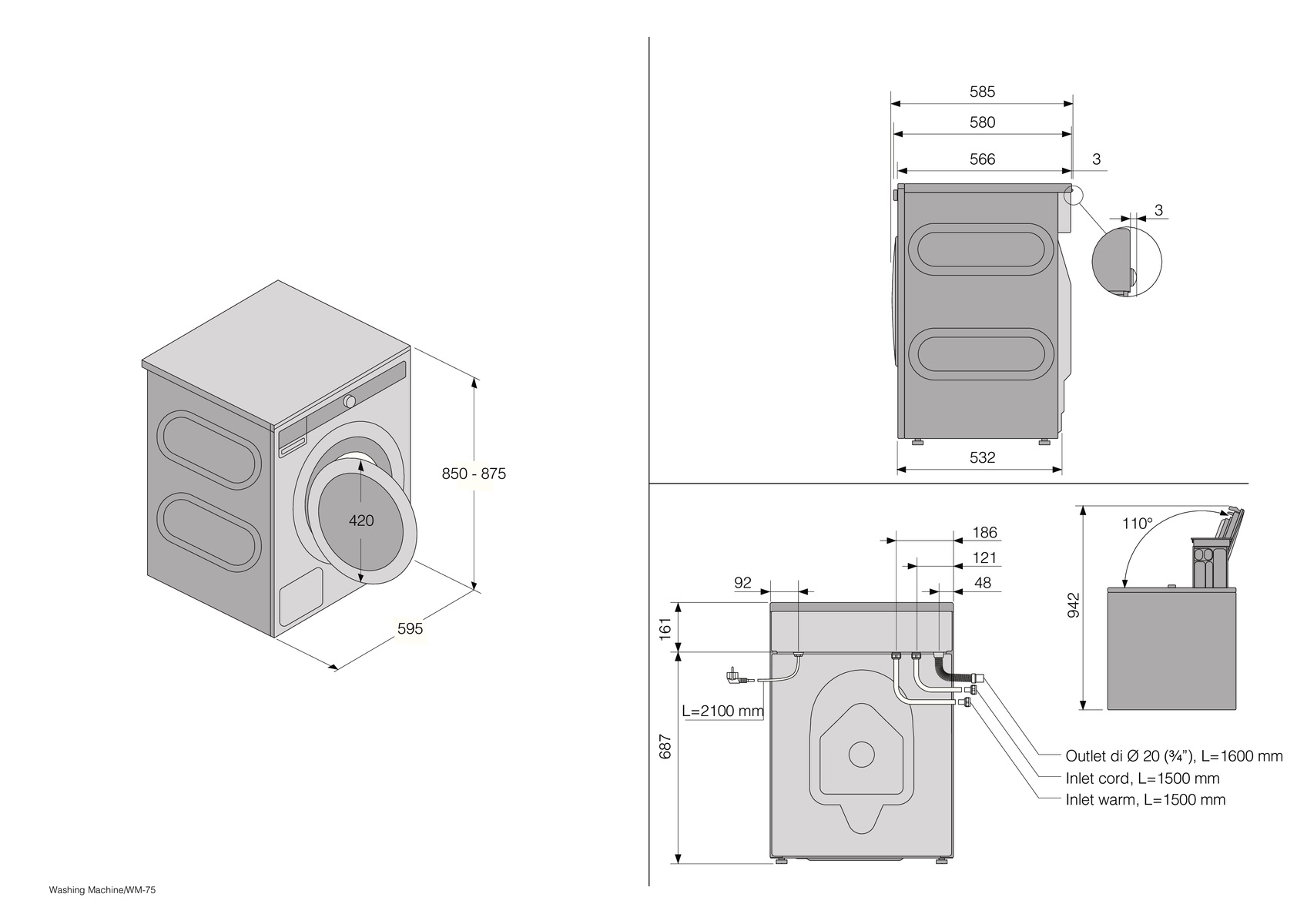 картинка Стиральная машина Asko W2084.W/3 