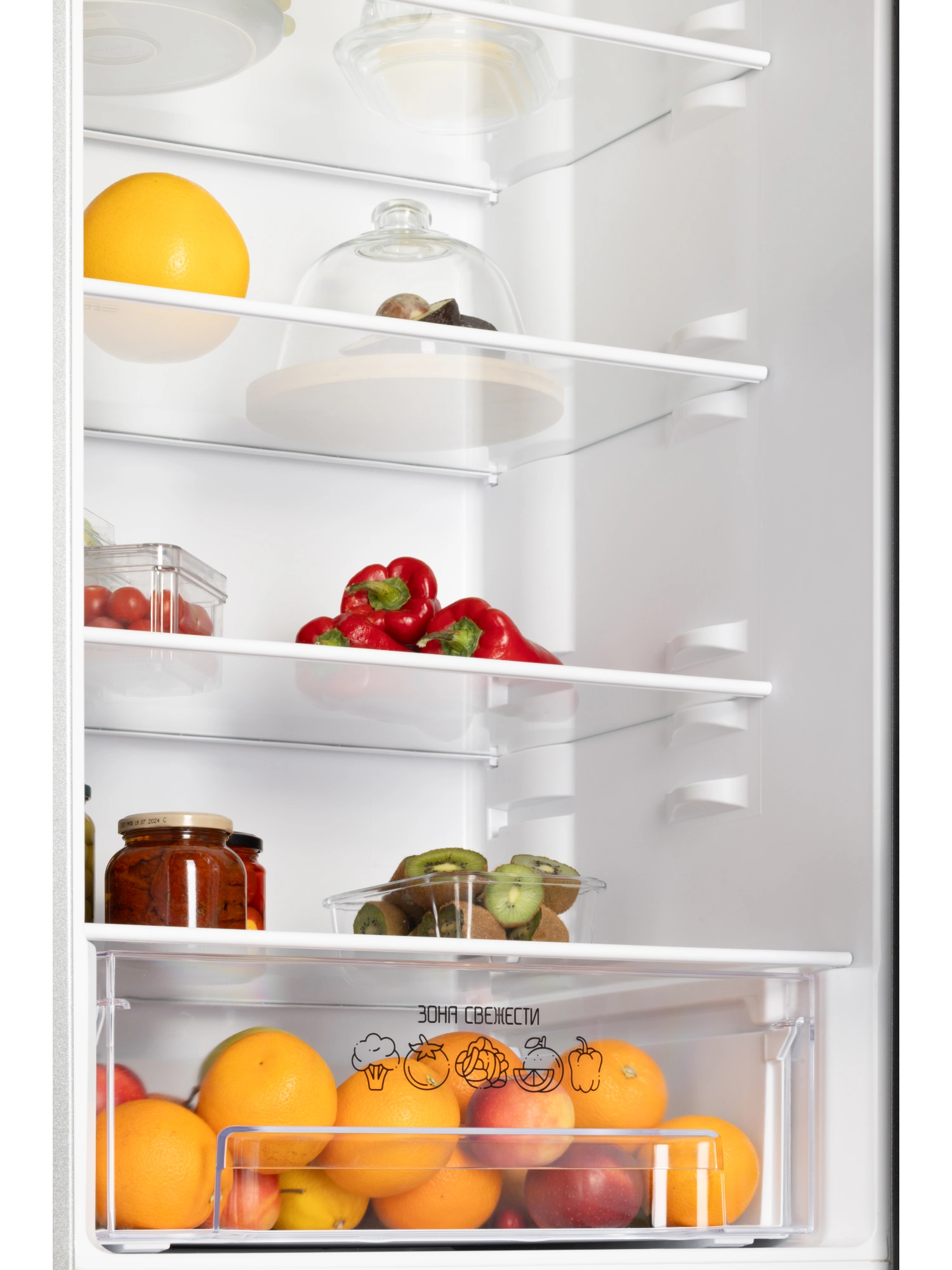 картинка Отдельностоящий холодильник Nord NRG 152 GTS глянцевый графит 