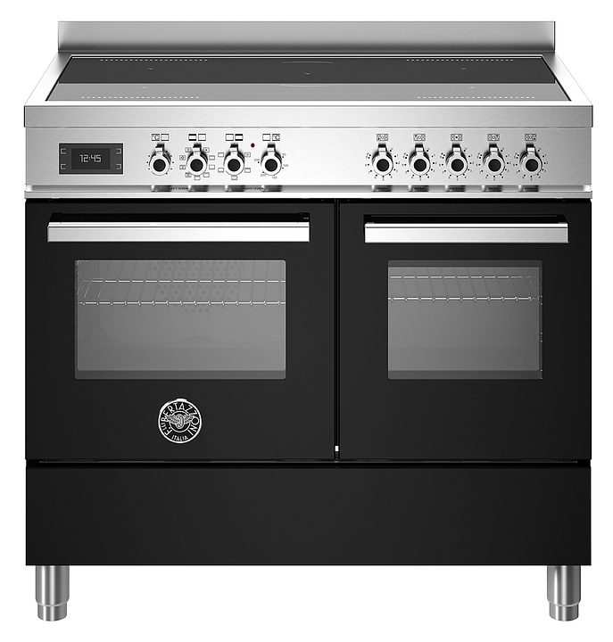 картинка Комбинированная кухонная плита Bertazzoni PRO105I2ENET чёрный 