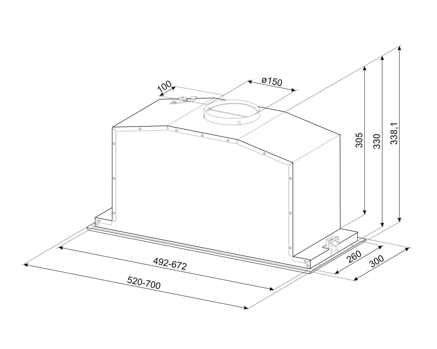 картинка Кухонная вытяжка Smeg KICGR52X 