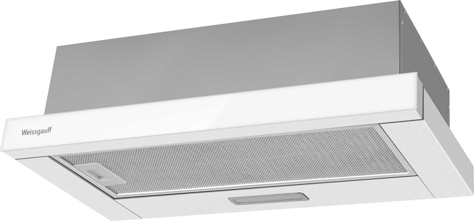 картинка Кухонная вытяжка Weissgauff TEL 600 White Glass 
