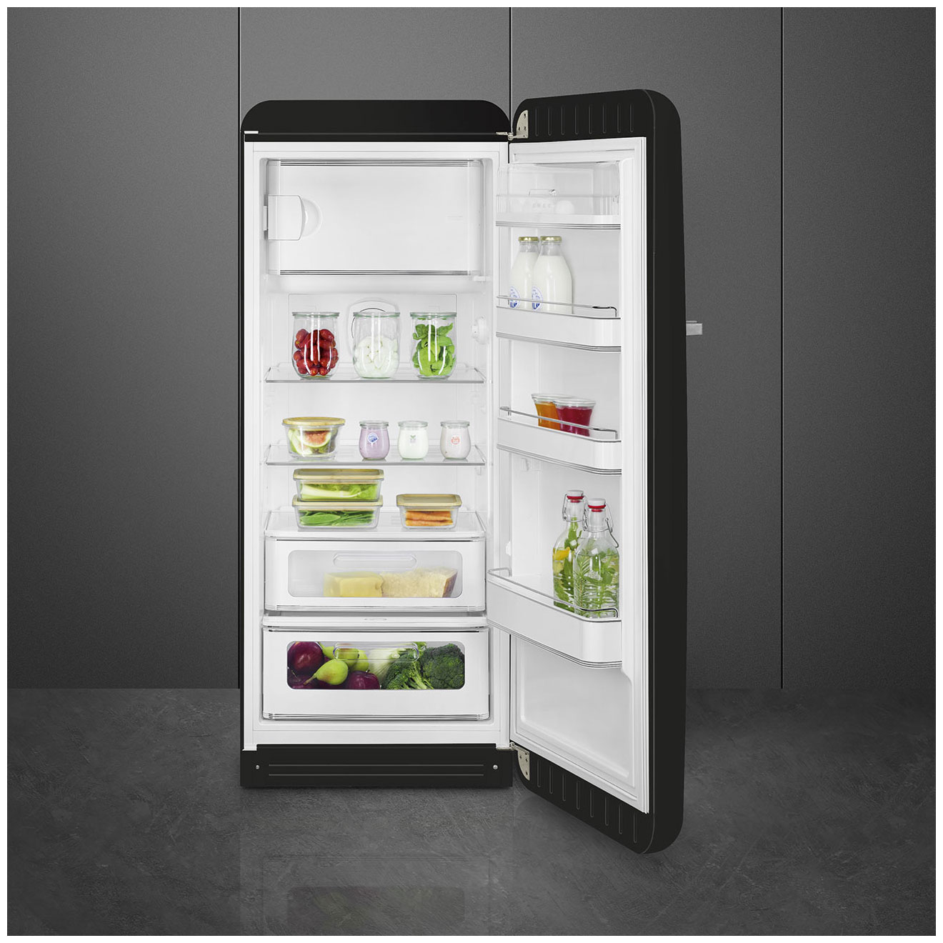 картинка Отдельностоящий холодильник Smeg FAB28RBL5 