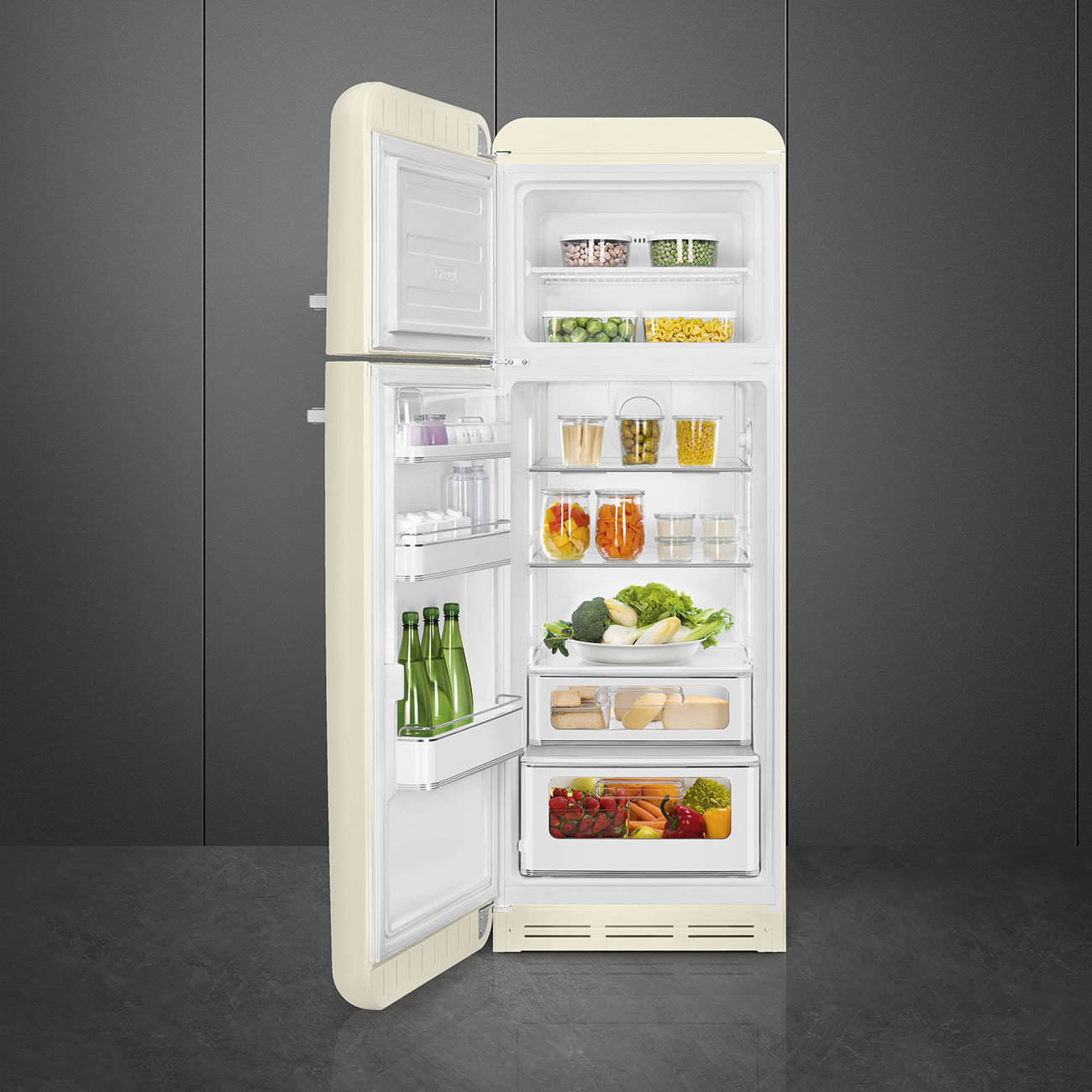 картинка Отдельностоящий холодильник Smeg FAB30LCR5 