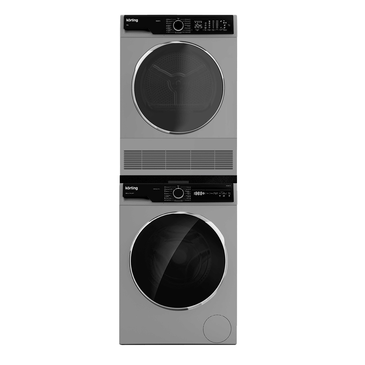 картинка Комплект Korting KD 60L97 S+DSK 250 N+KWM 58ILS1297 S Серебро 