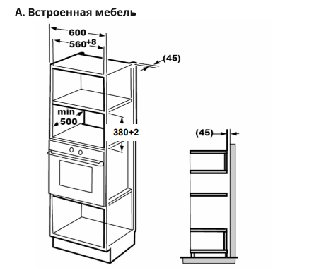 картинка Микроволновая печь встраиваемая Midea MI9250BX черный 