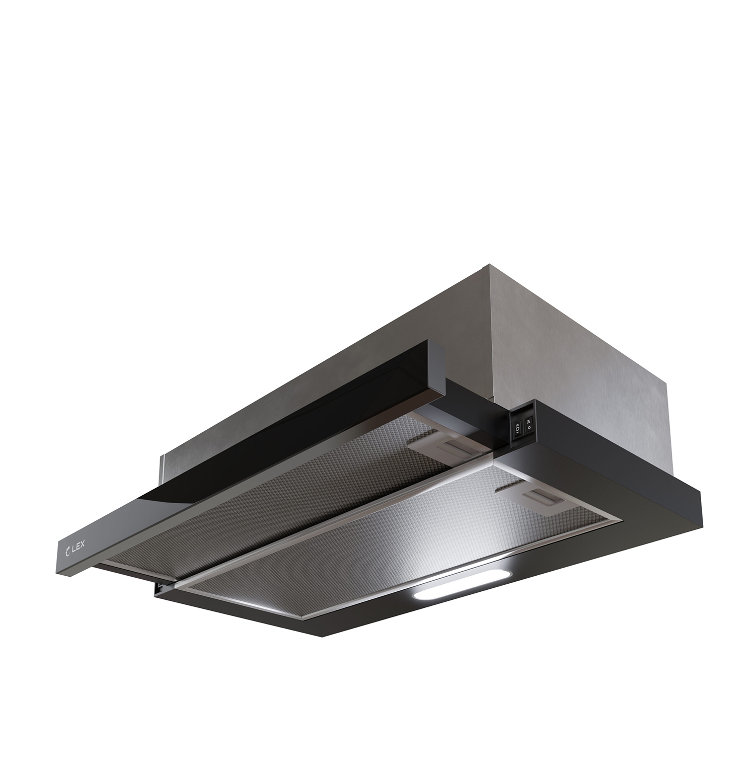 картинка Кухонная вытяжка Lex HONVER G 2M 600 BLACK 