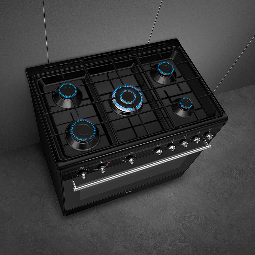 картинка Кухонная плита Smeg CPF9IPYW 