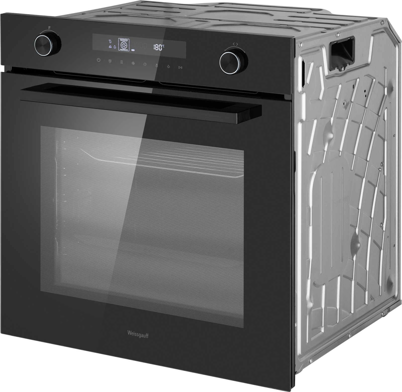 картинка Электрический духовой шкаф Weissgauff EOM 741 PDB Black Edition 