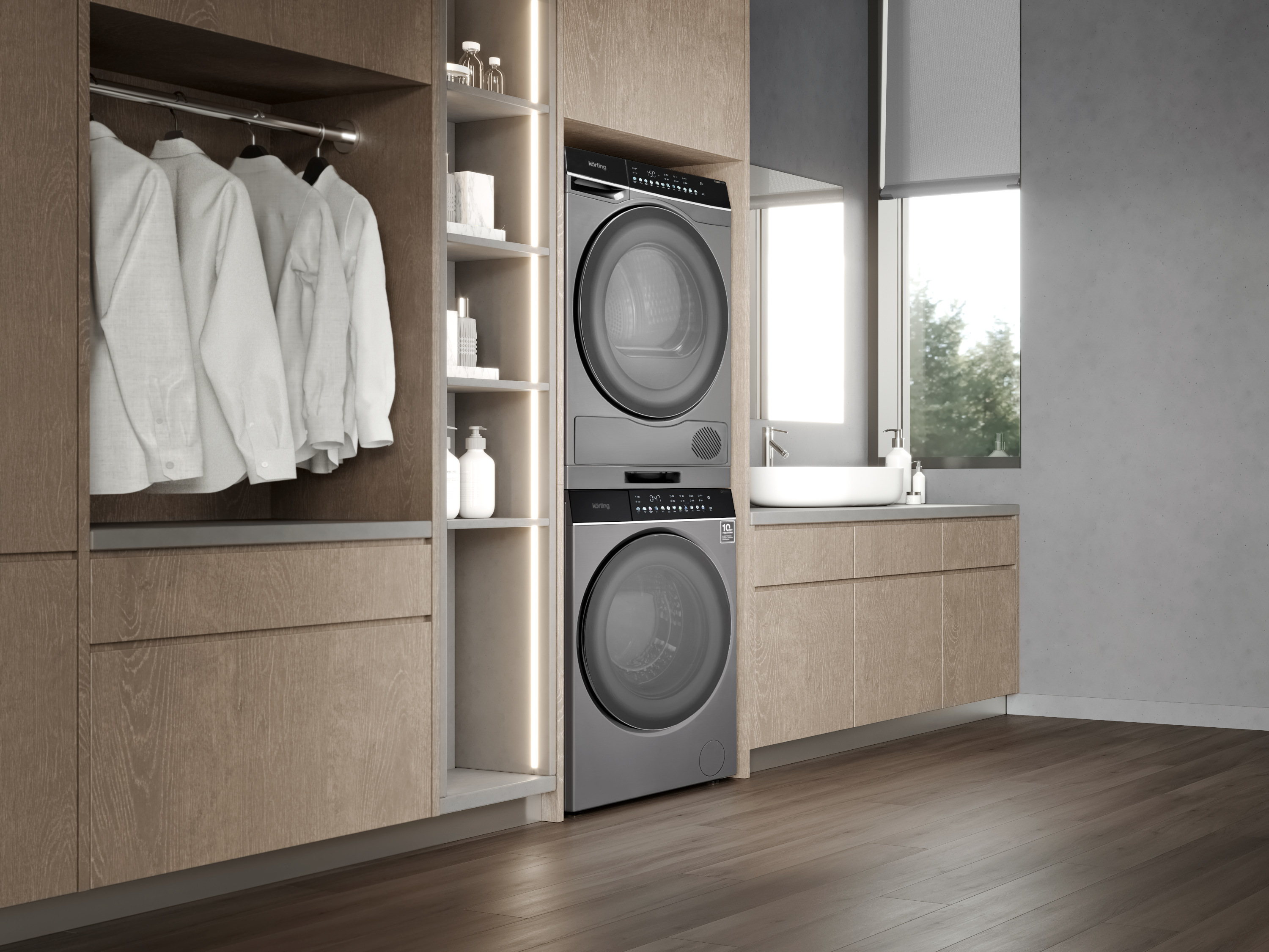 картинка Стиральная машина с паром Korting KWM 60 DS 1499 An 