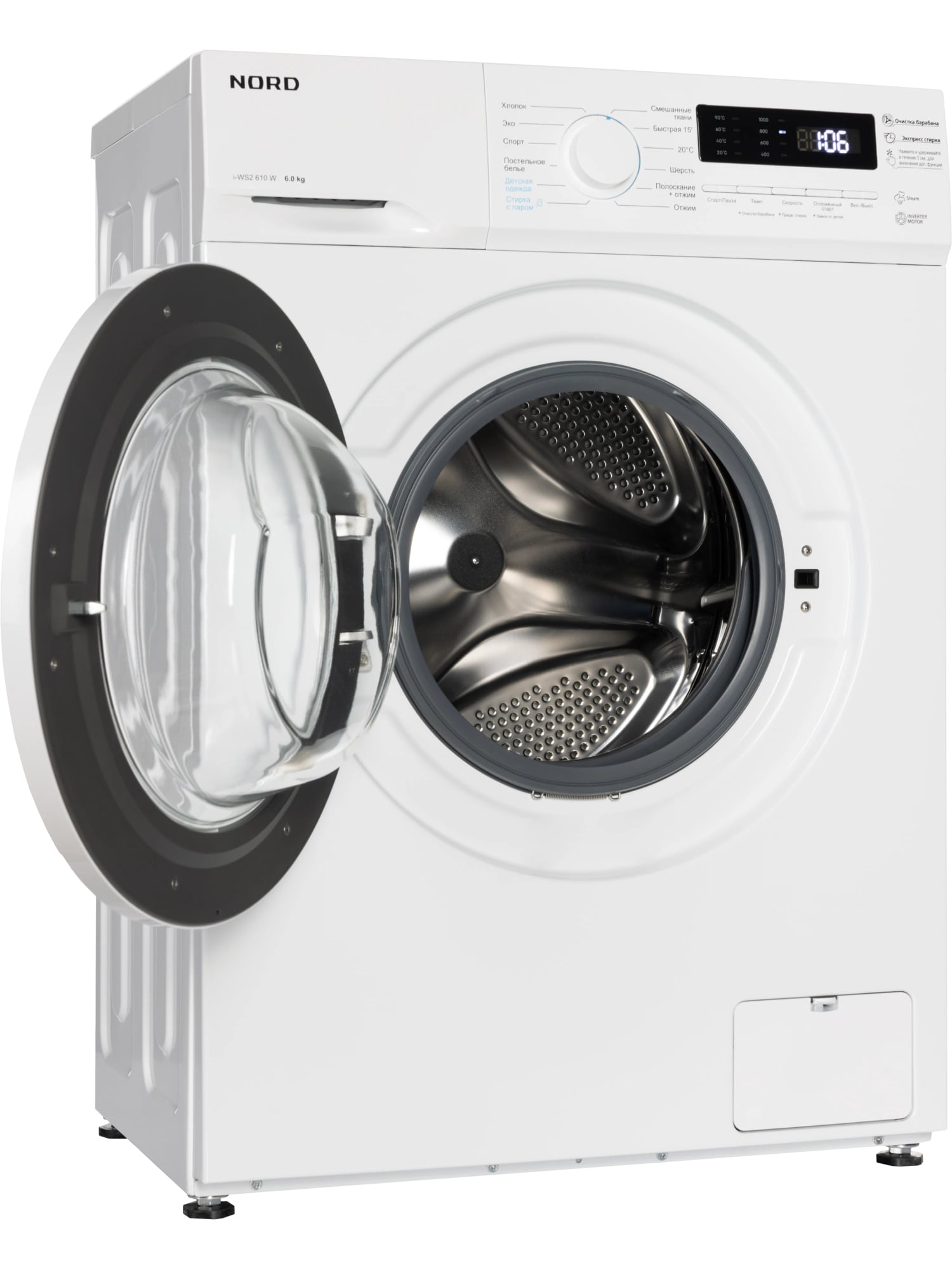 картинка Стиральная машина с паром Nord i-WS2 610 W 