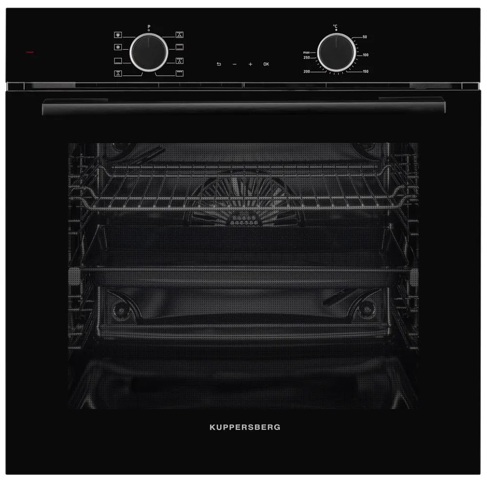 картинка Духовой шкаф Kuppersberg HF 608 B черный 