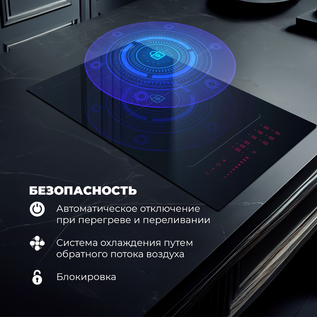 картинка Варочная панель Delonghi SLI 302 RUS 