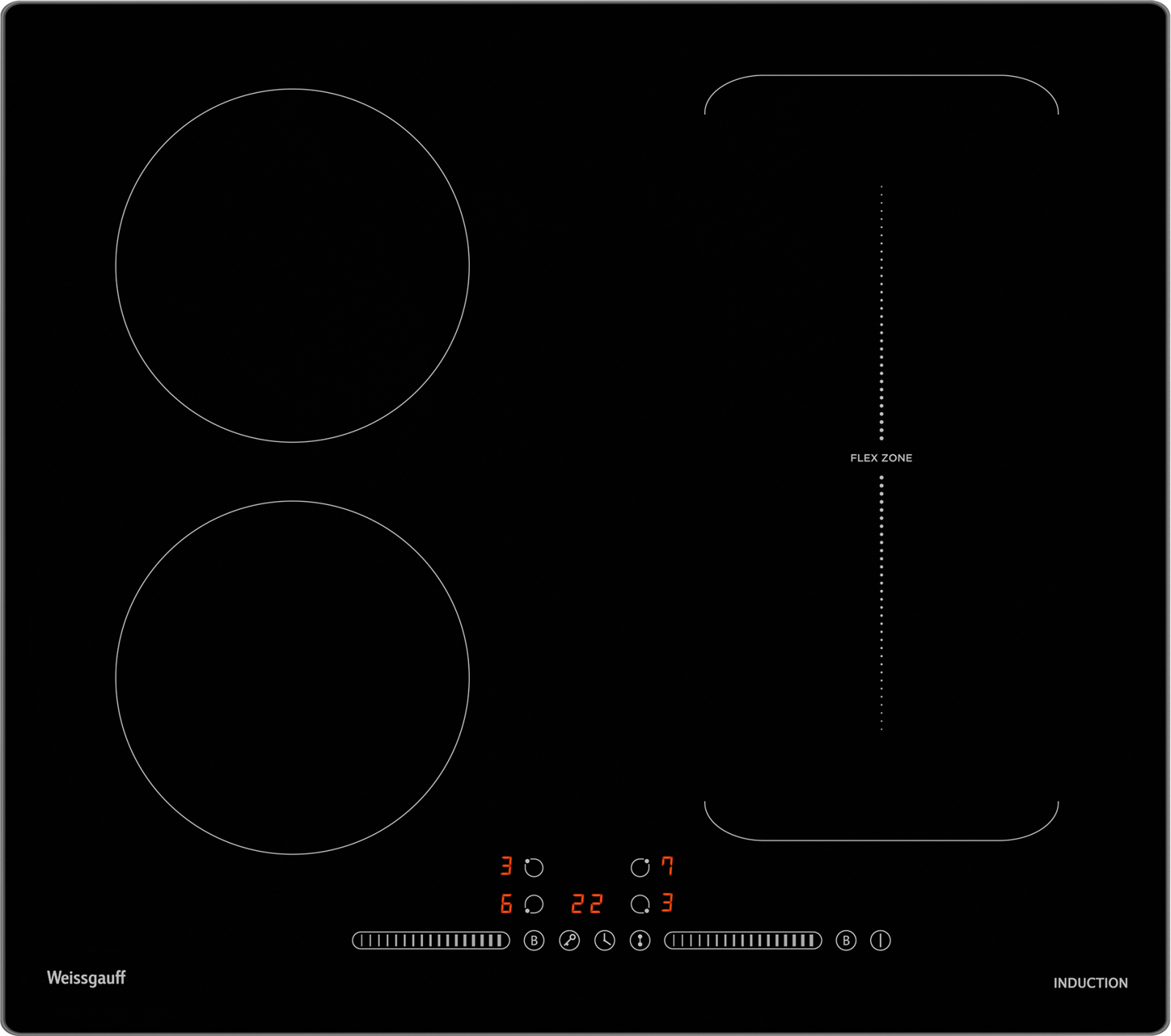 картинка Индукционная варочная панель Weissgauff HI 643 BY 