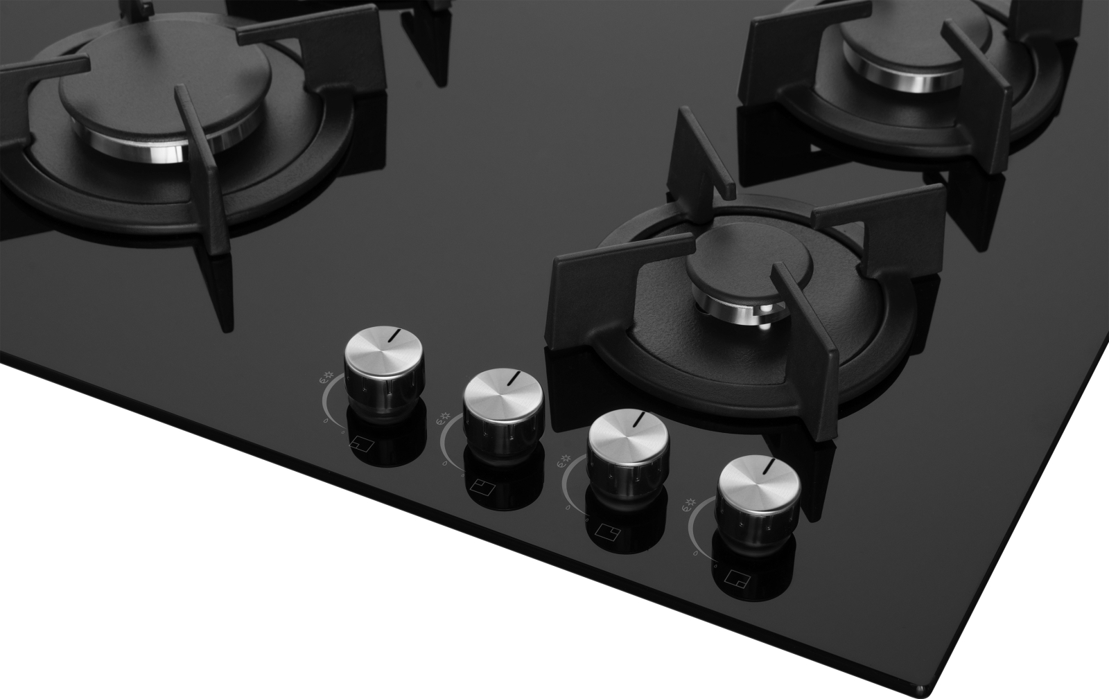 картинка Газовая варочная панель Weissgauff HG 640 BG 