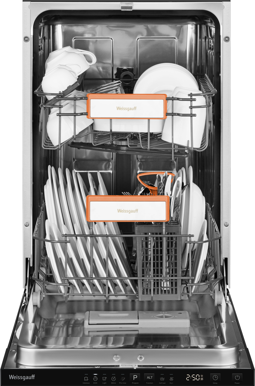 картинка Посудомоечная машина встраиваемая Weissgauff BDW 4525 D Infolight 