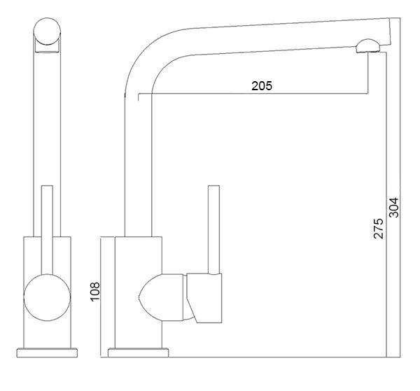 картинка Смеситель LONGRAN LOGIC LM2103 