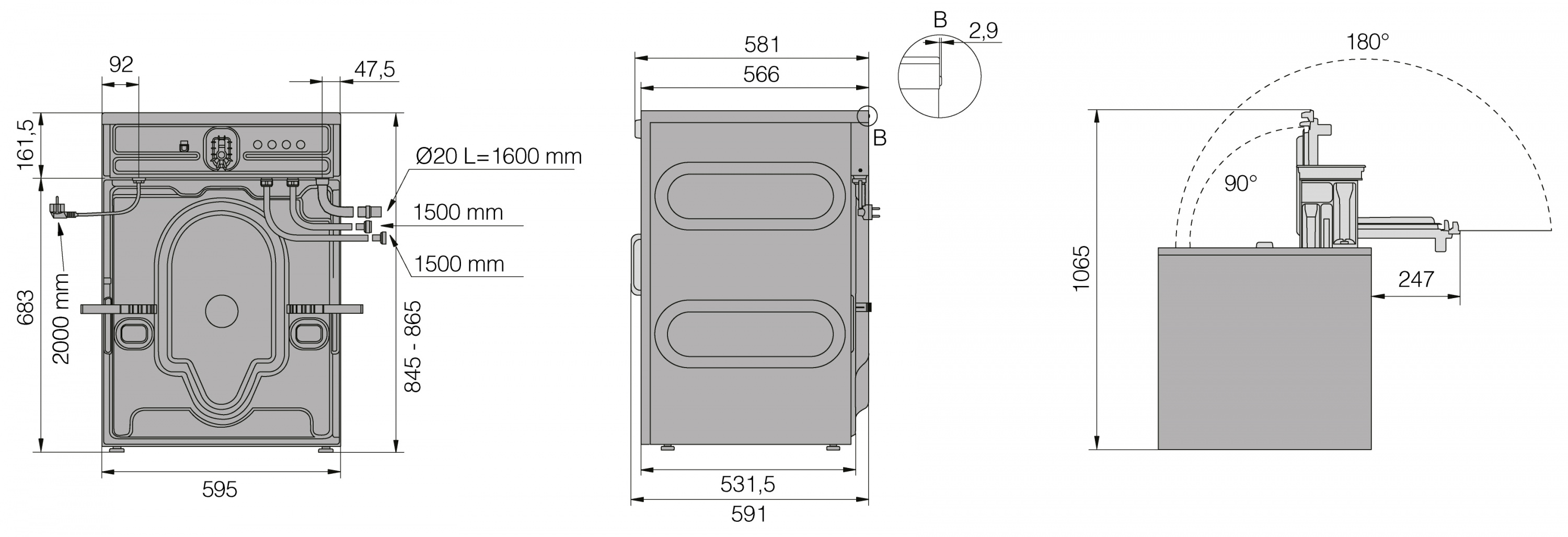 картинка Стиральная машина Asko WMC6743PB.T 