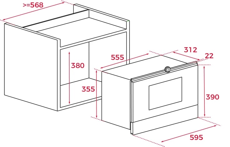 картинка Микроволновая печь Teka MWR 22 BI VANILLA-OB 