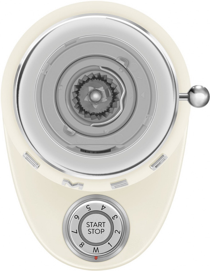 картинка Кофемолка Smeg CGF03CREU кремовый 