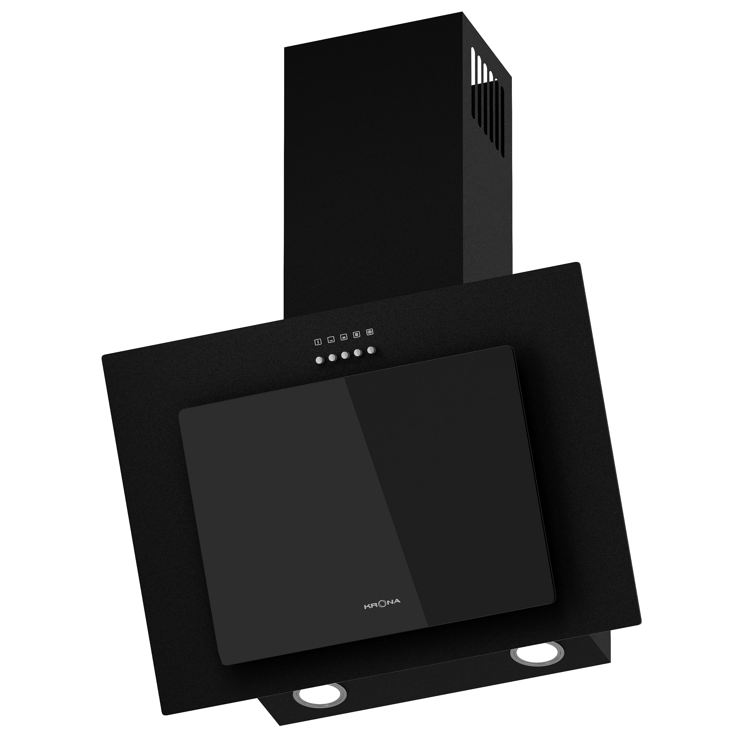 картинка Кухонная вытяжка Krona VIERKANT 600 BLACK PB 