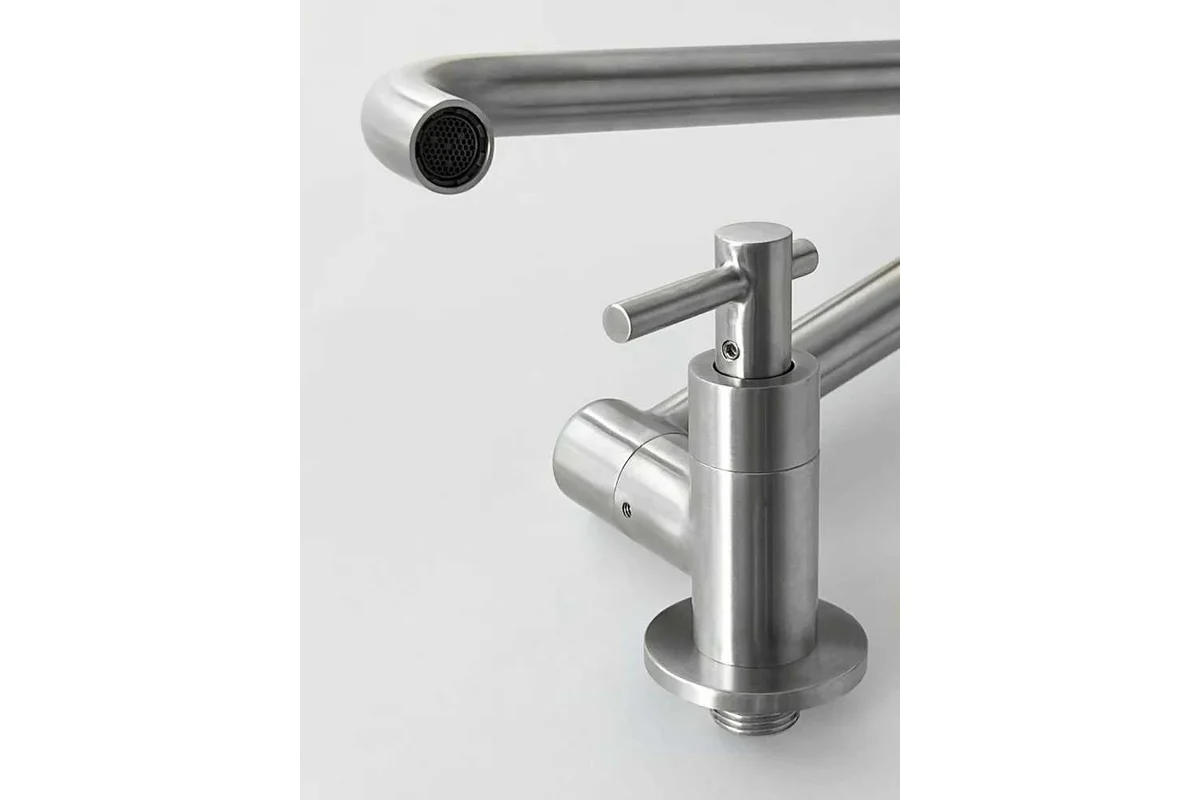 картинка Кран для холодной воды LONGRAN Techno LC3161, Stainless Steel 