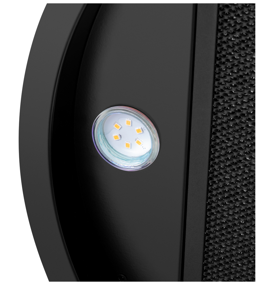 картинка Кухонная вытяжка Maunfeld LEE PUSH 397 ЧЁРНЫЙ 