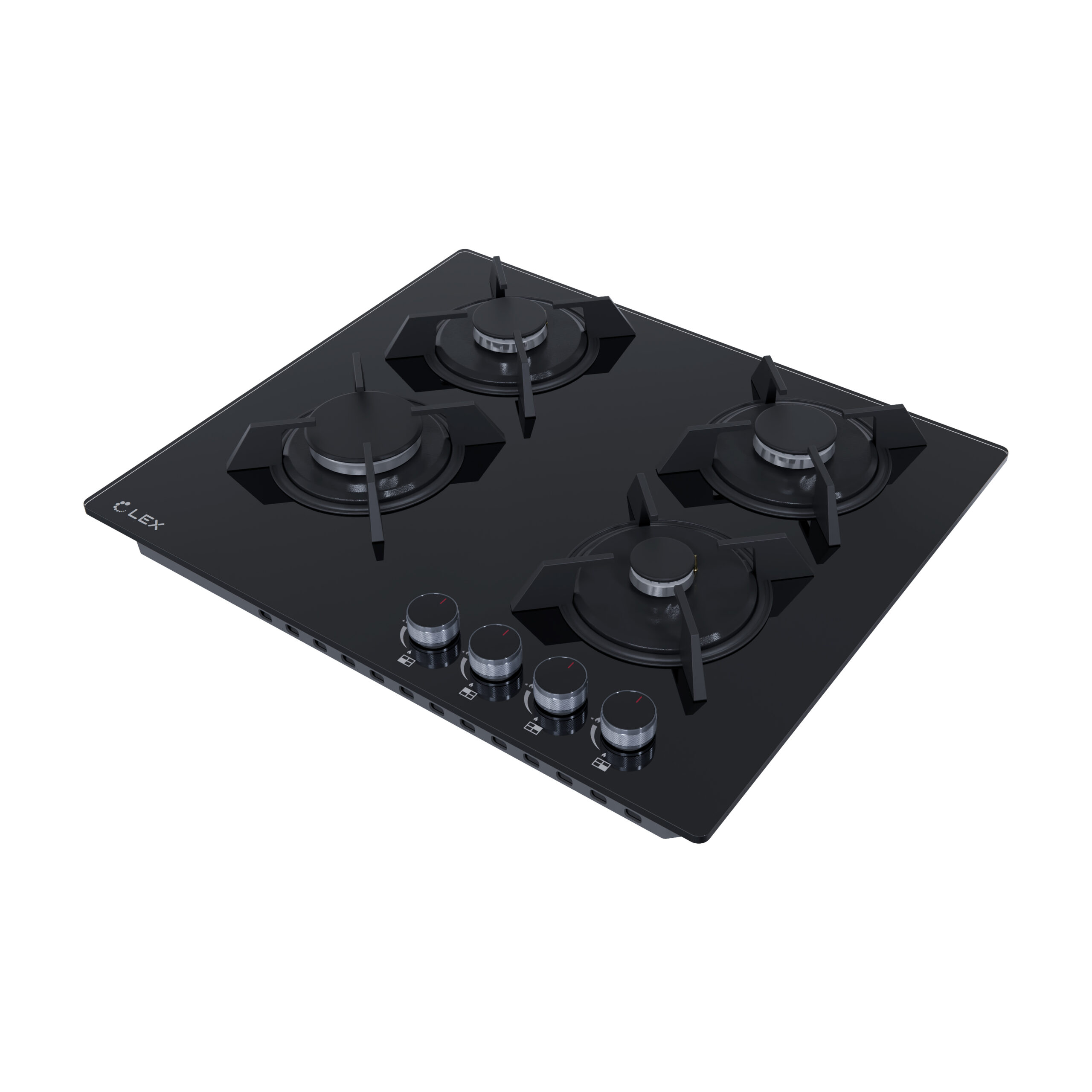 картинка Газ на стекле варочная панель Lex GVG 643 BBL  