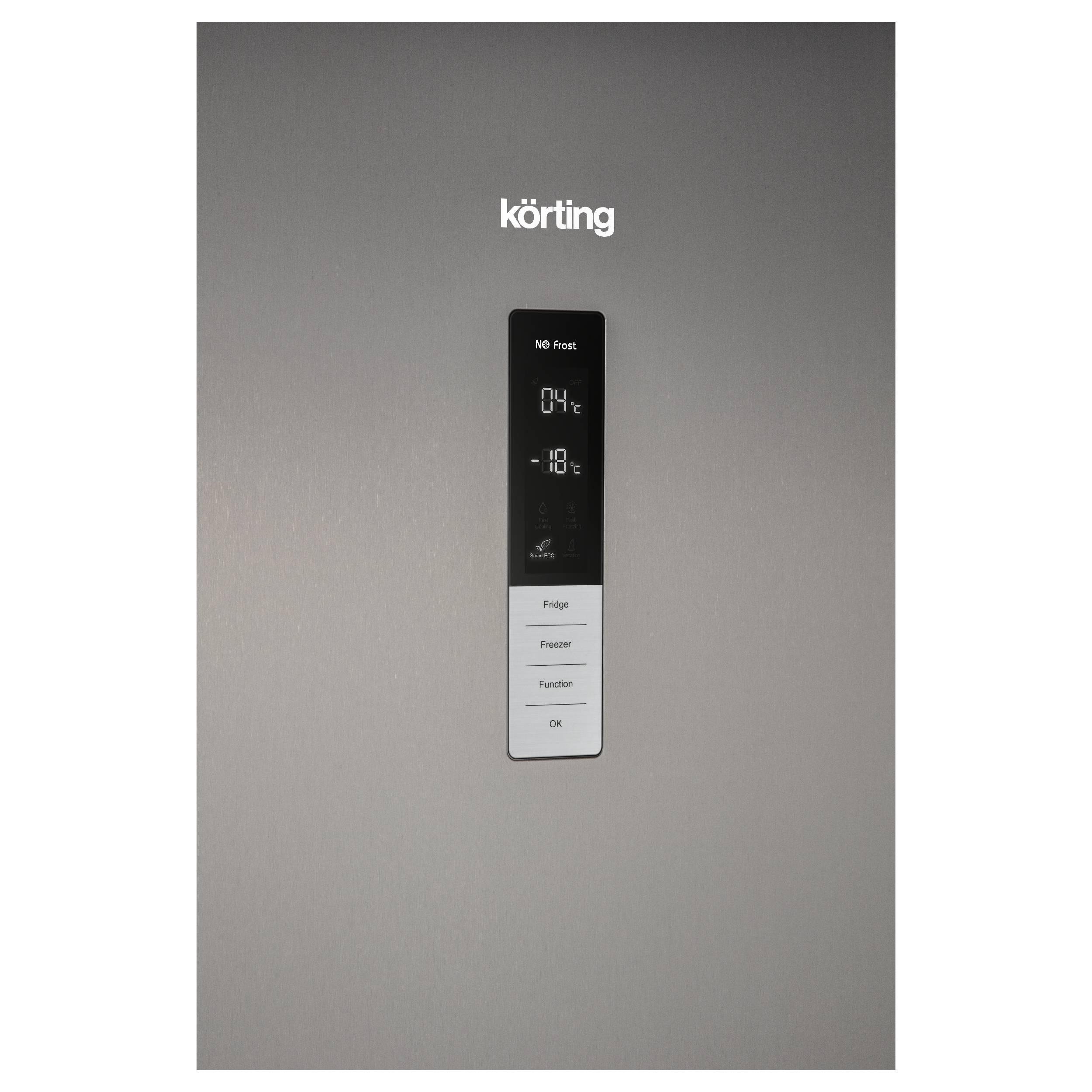 картинка Отдельностоящий холодильник Korting KNFC 61869 X 