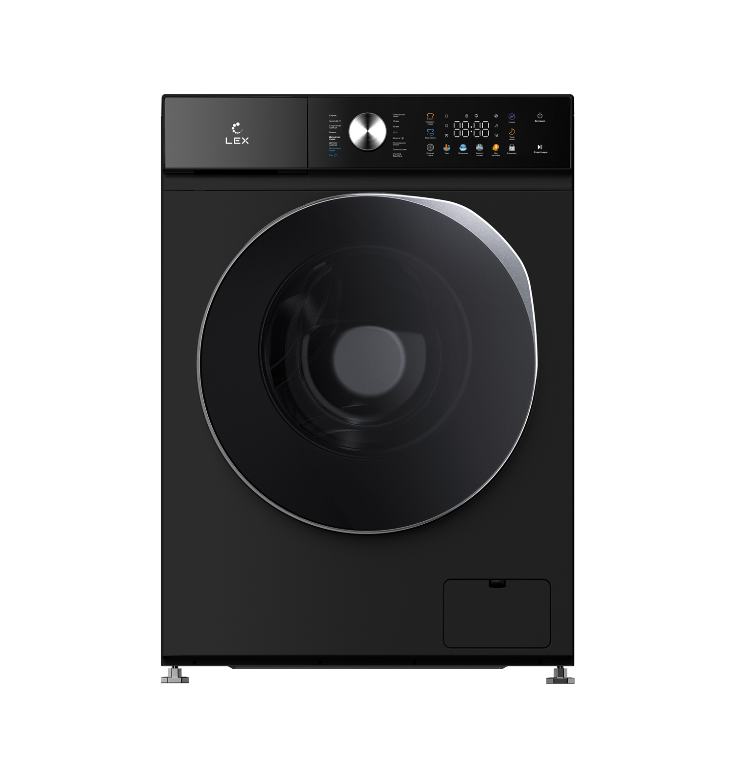 картинка Стиральная машина с паром Lex LWM07014BLTHID SLIM 