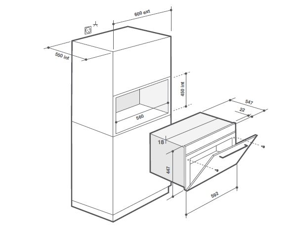 картинка Микроволновая печь De Dietrich DKE7220X PLATINUM 