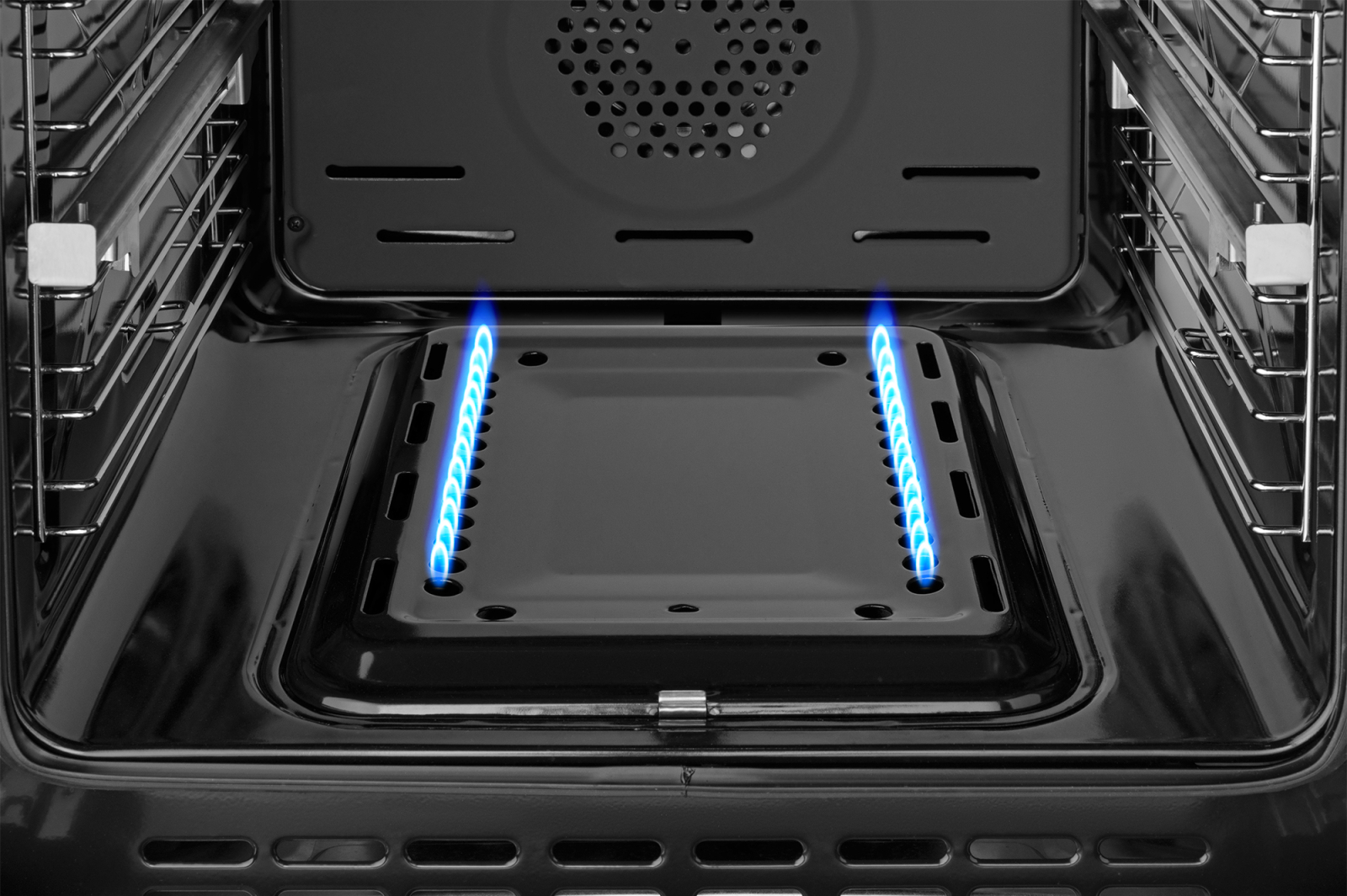 картинка Газовый духовой шкаф Weissgauff WGO 706 D BLACK GLASS 