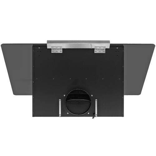 картинка Кухонная вытяжка Krona TALLI 900 INOX/BLACK GLASS 3P 