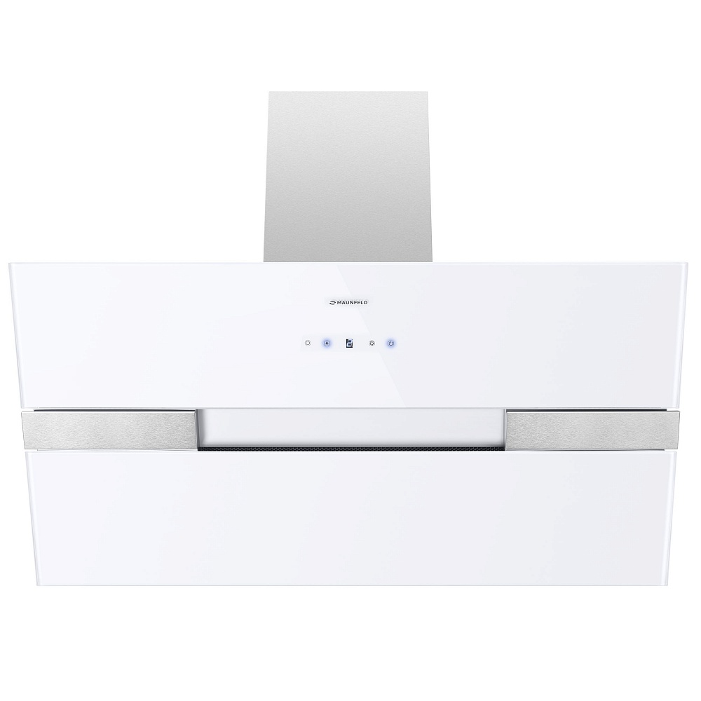 картинка Кухонная вытяжка Maunfeld MERSEY 90 WHITE GLASS WHITE 