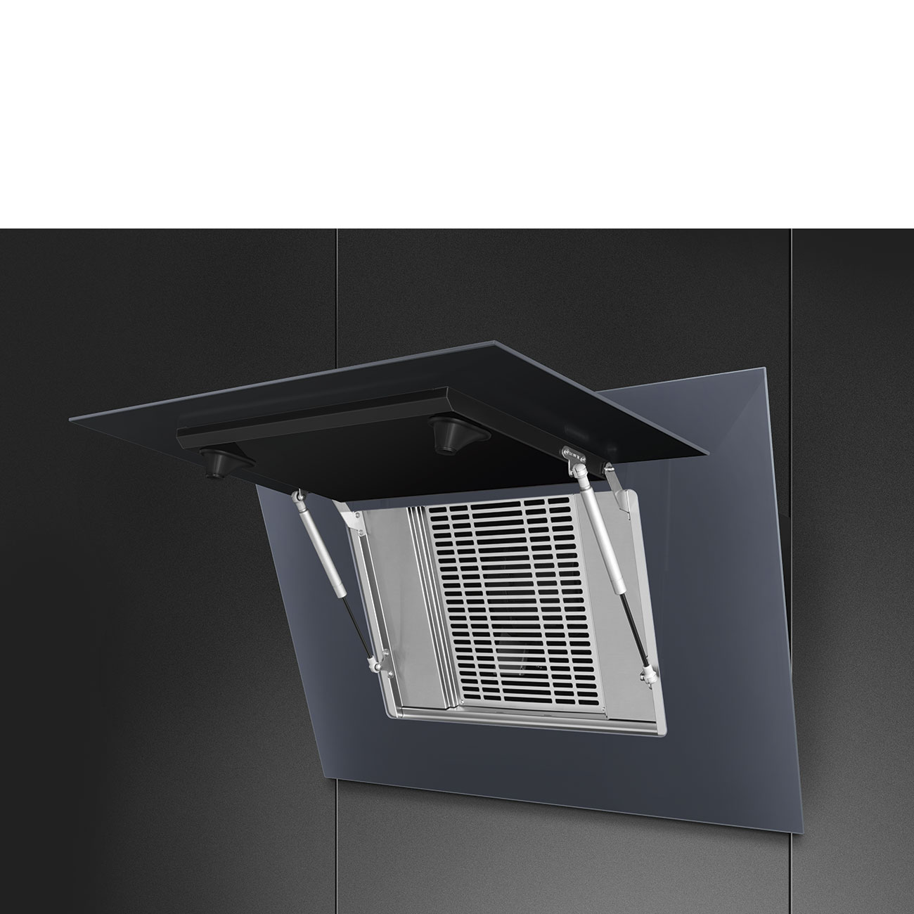 картинка Кухонная вытяжка Smeg KV194G Neptune grey 
