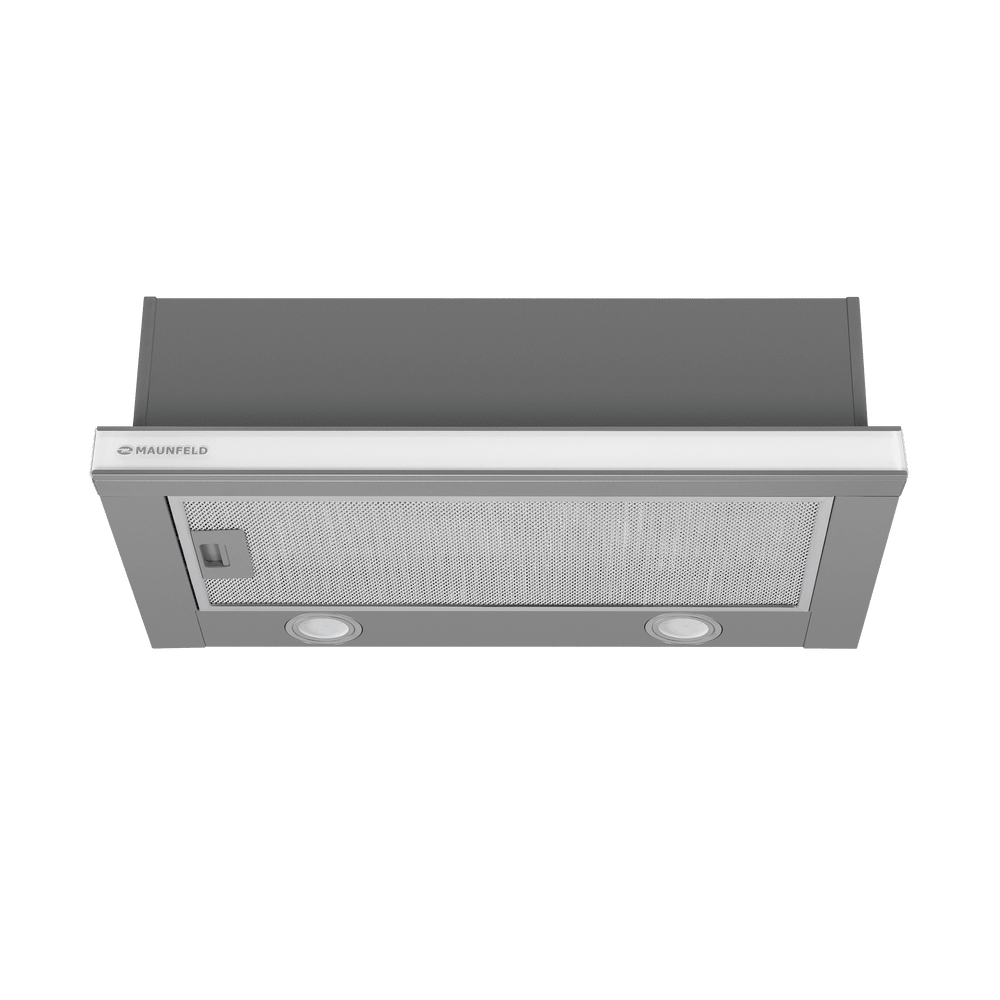 картинка Кухонная вытяжка Maunfeld VSQ 60 INOX/GLASS WHITE 