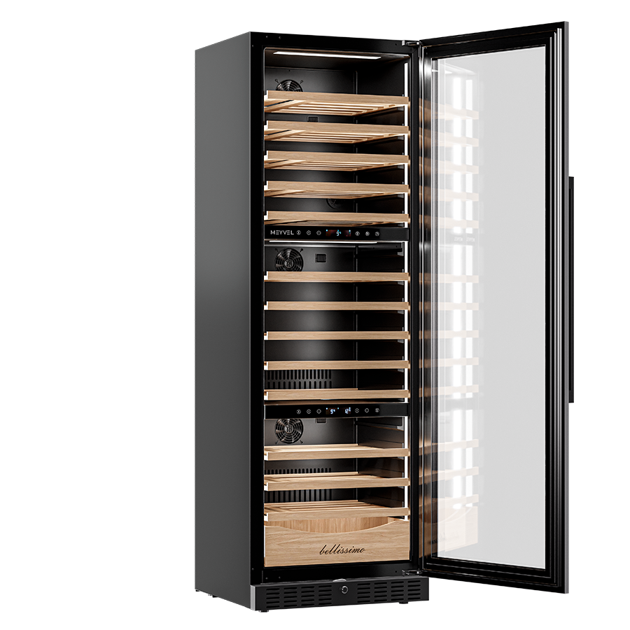 картинка Комбинированный винный шкаф Meyvel MV98-KBT3 (Slim) 