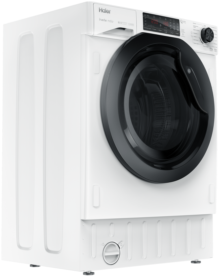 картинка Стиральная машина с сушкой Haier HWDQ90B416FWB-RU 