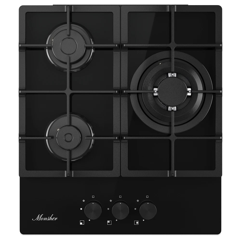 картинка Газовая варочная панель Monsher MGG 43 Noir 