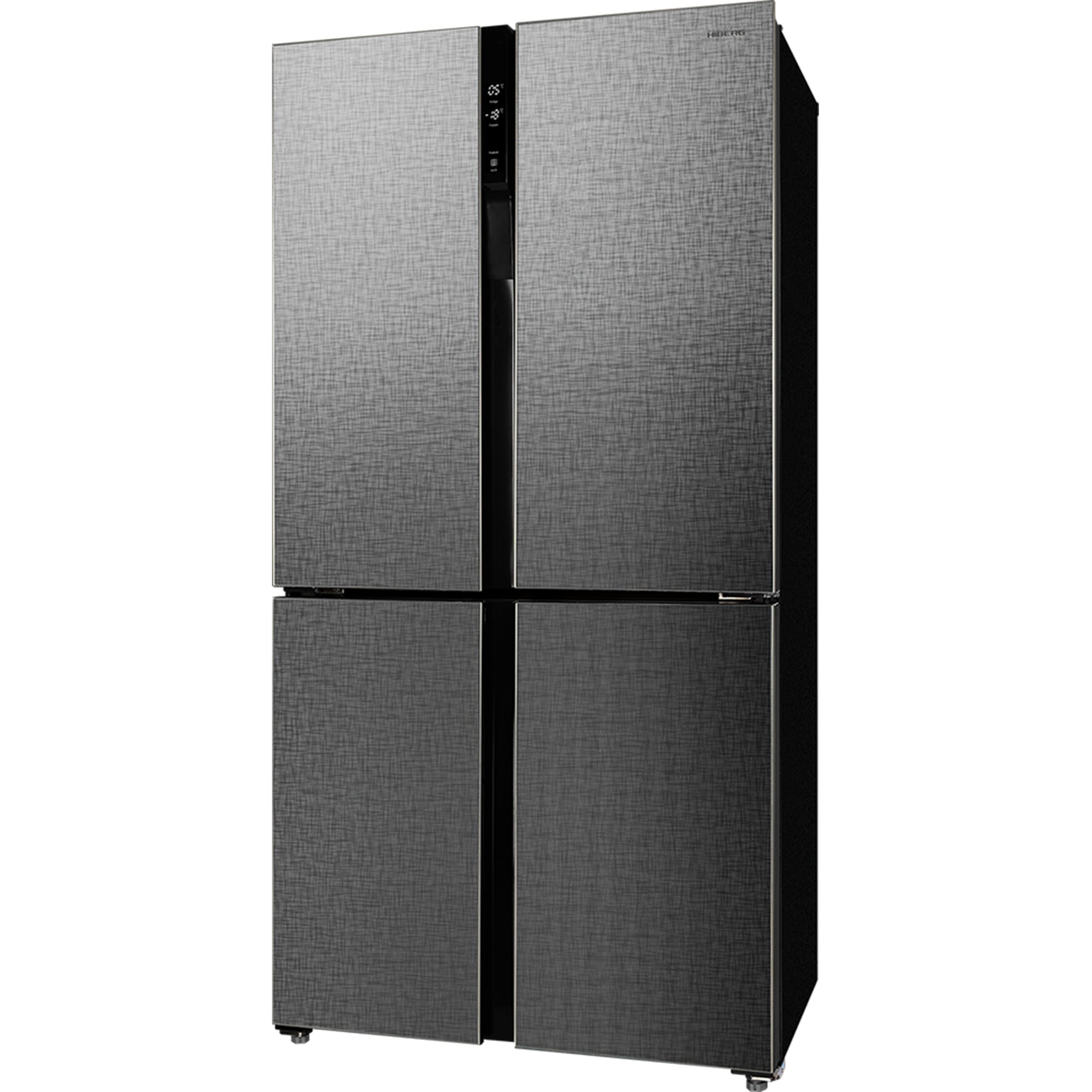 картинка Отдельностоящий холодильник Hiberg RFQ-500DX NFXQ INVERTER стальной лен 