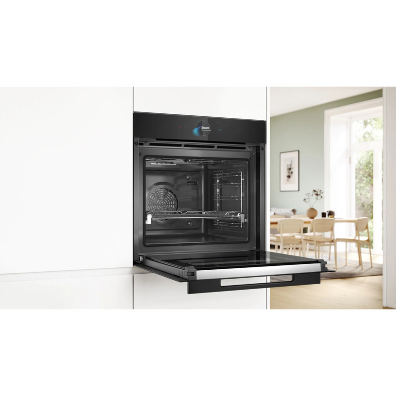 картинка Электрический духовой шкаф Bosch HRG978NB1 черный 