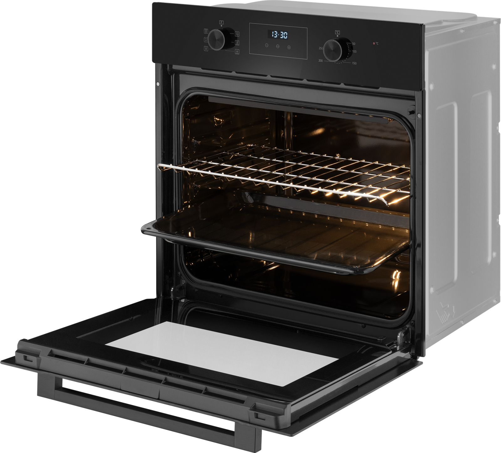 картинка Электрический духовой шкаф Weissgauff EOM 306 Black Edition 