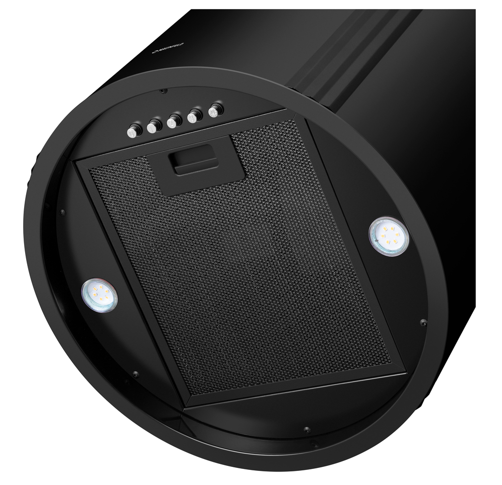 картинка Кухонная вытяжка Maunfeld LEE PUSH 397 ЧЁРНЫЙ 